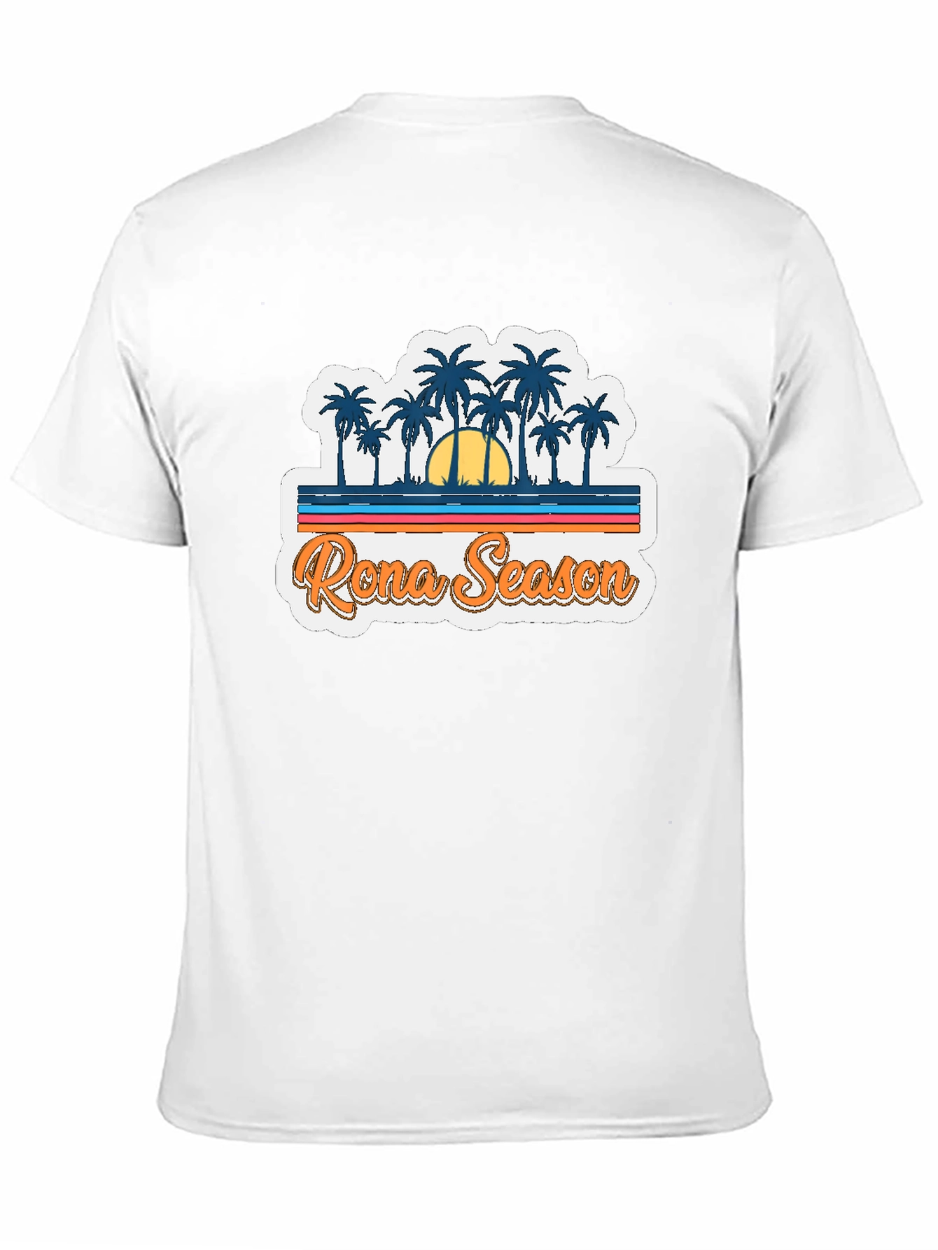 Black Rona Season Palm Tree Graphic Tee view 11