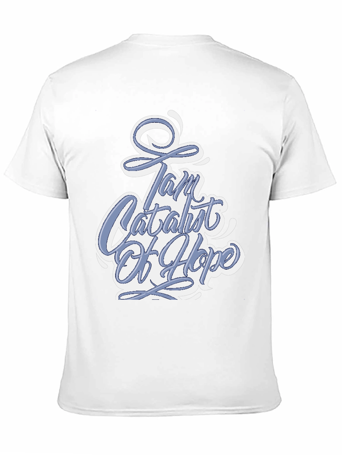 Black I am Catalyst of Hope Graphic T-Shirt view 11