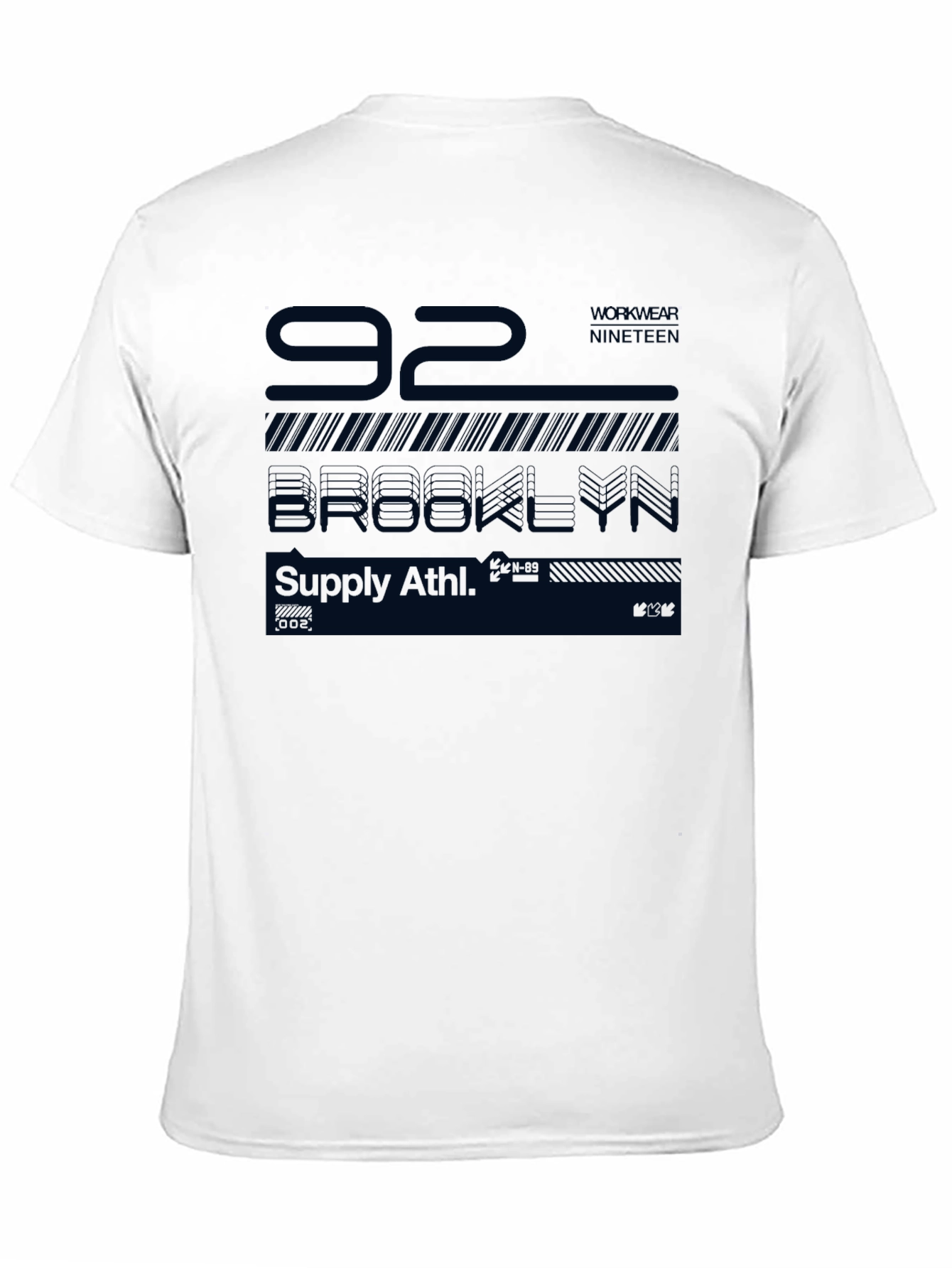 Black Brooklyn 92 Men's Graphic Tee - Athletic Supply view 11