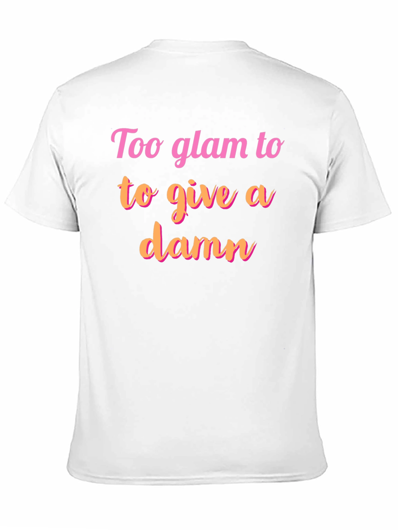 Black Too Glam T-Shirt - Sassy Graphic Tee view 11