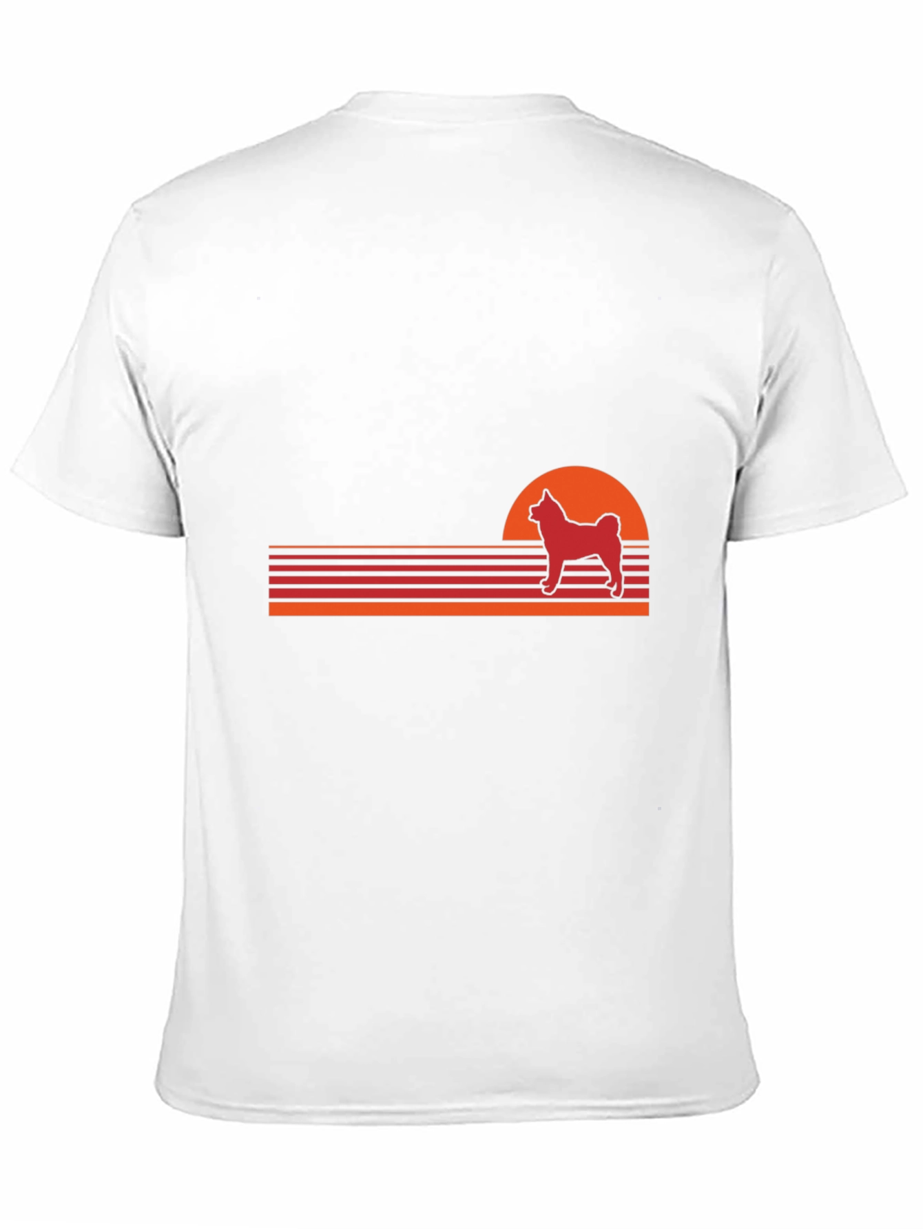 Black Retro Dog Sunset T-Shirt - Vintage Style Pet Lover Tee view 11