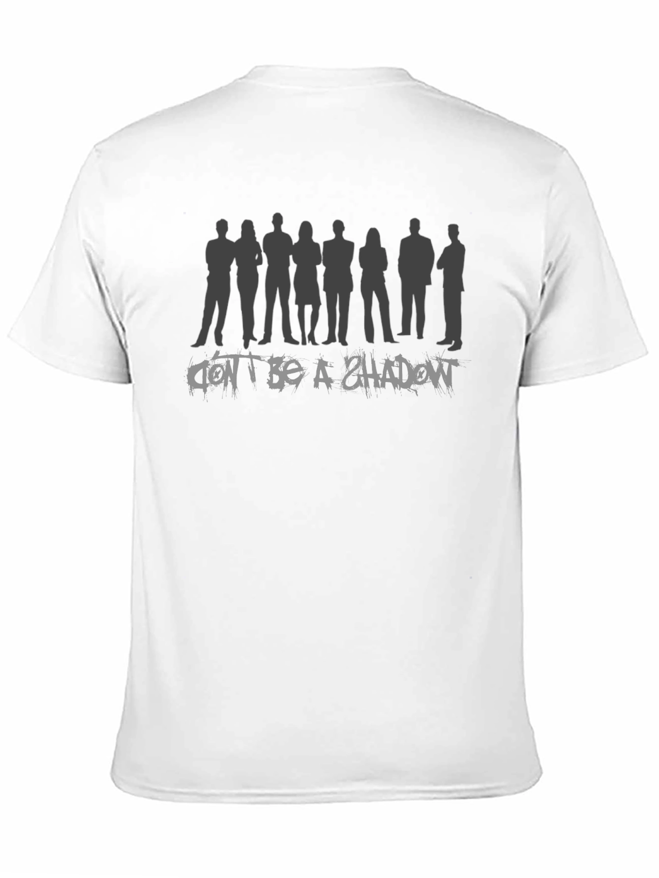 Black Shadow Crew Graphic T-Shirt - Dark and Edgy view 11