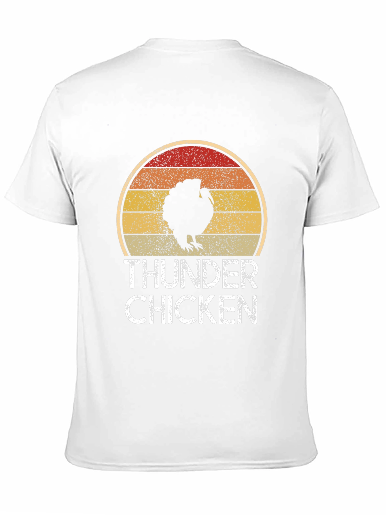 Black Thunder Chicken T-Shirt - Retro Turkey Design view 11