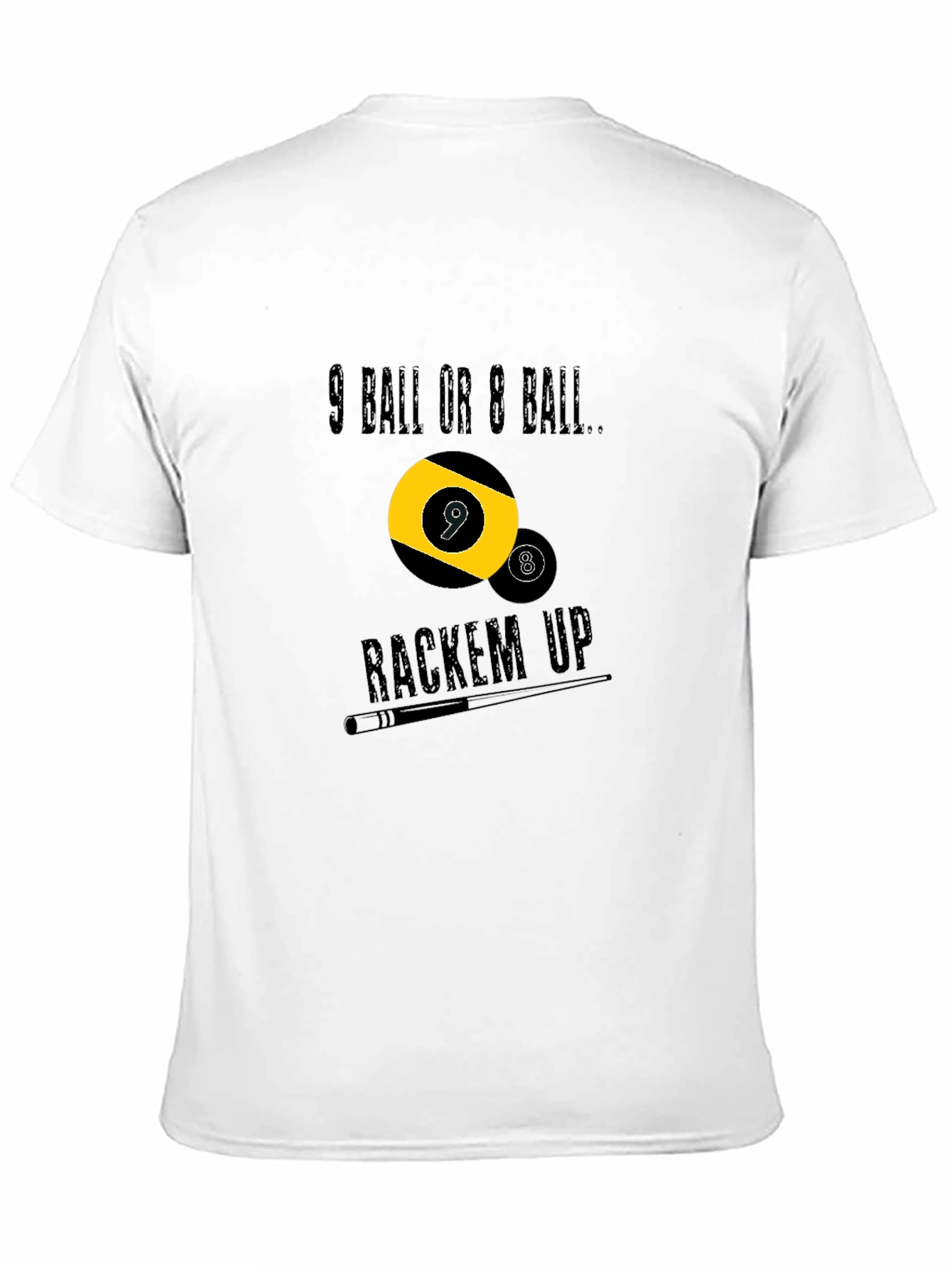 9 Ball or 8 Ball Graphic Tee - 11