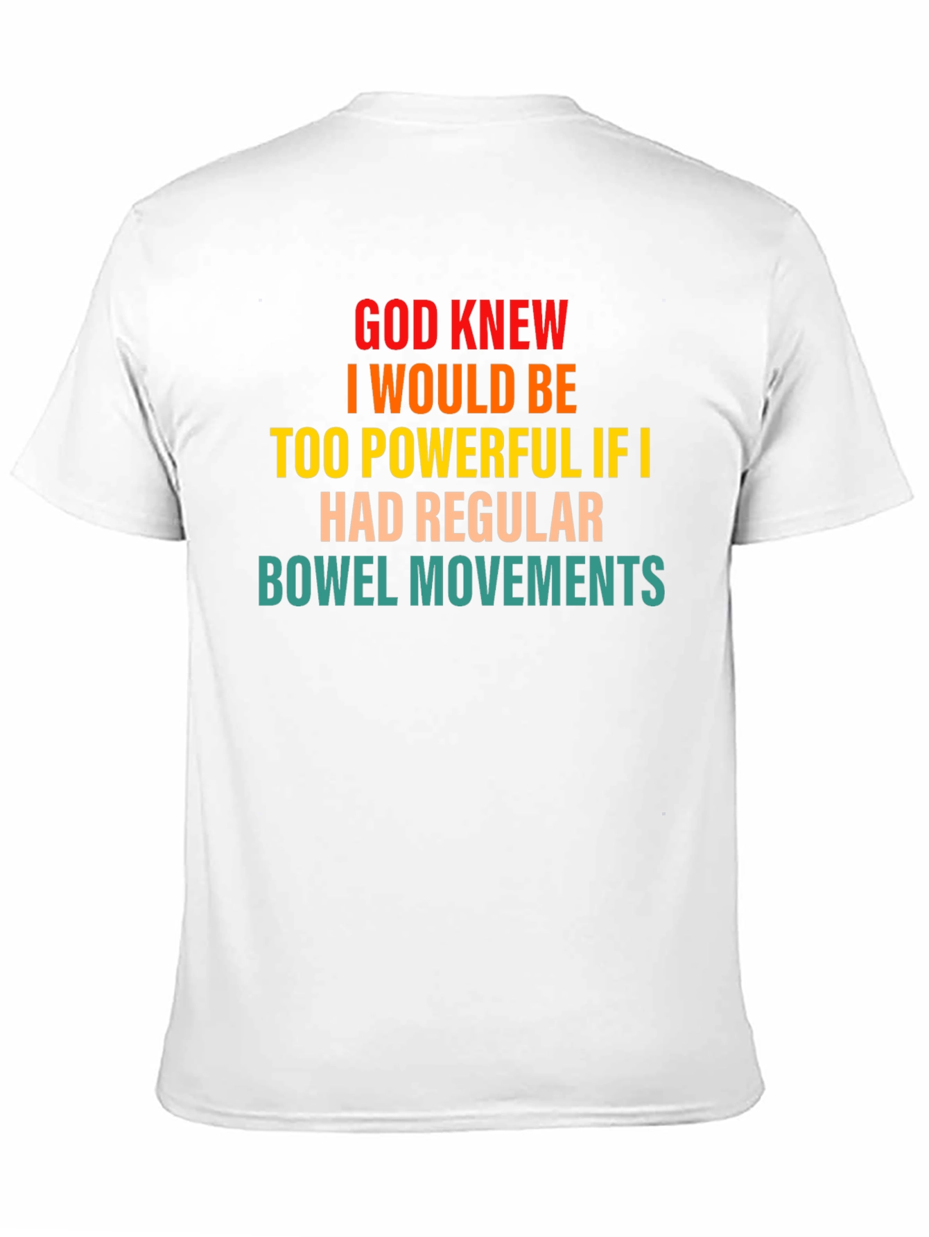 Black Powerful Bowel Movement Humor T-Shirt view 11