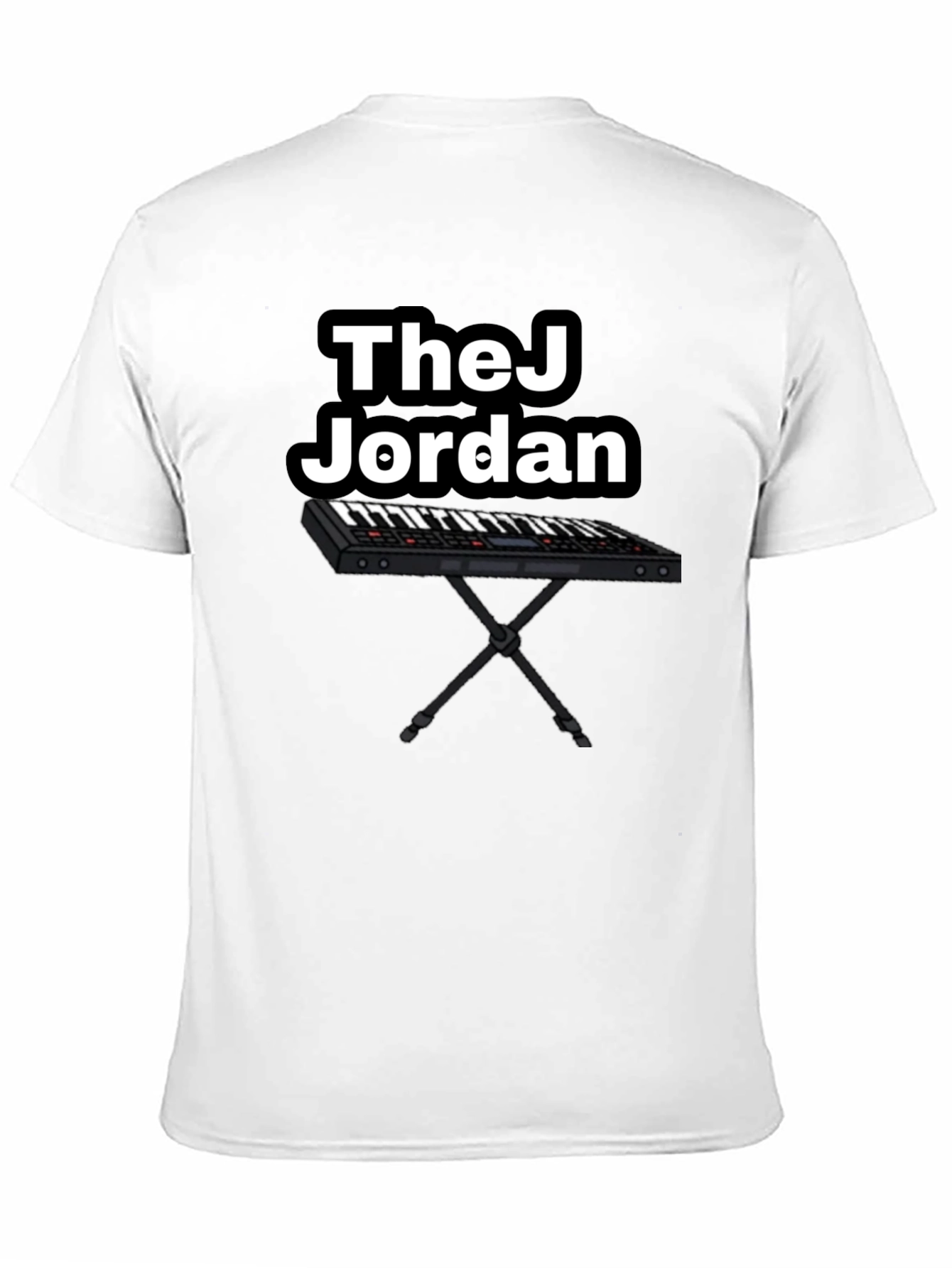 Black TheJ Jordan Keyboard Graphic Tee - Black view 11