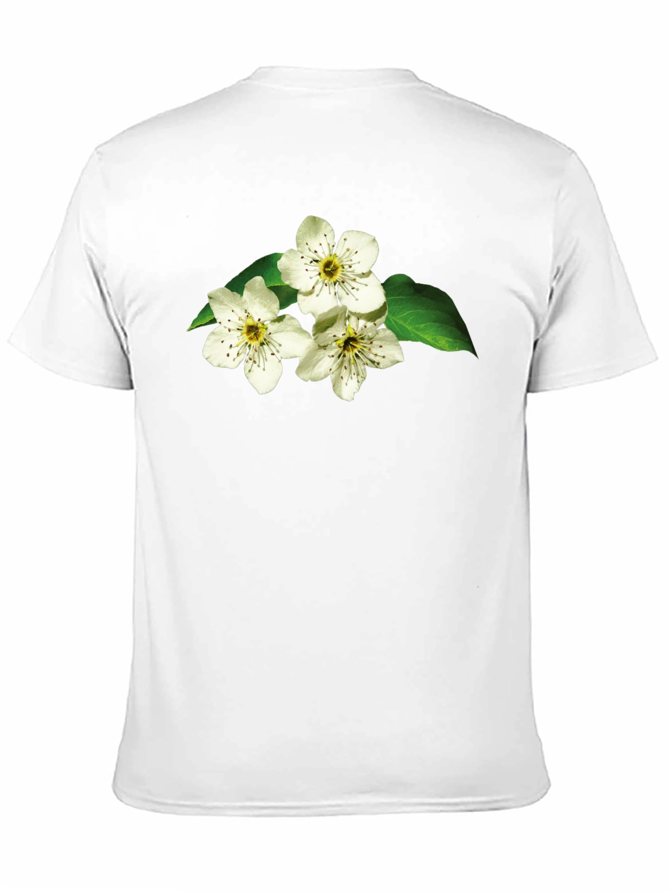 Black Floral Print Black T-Shirt view 11