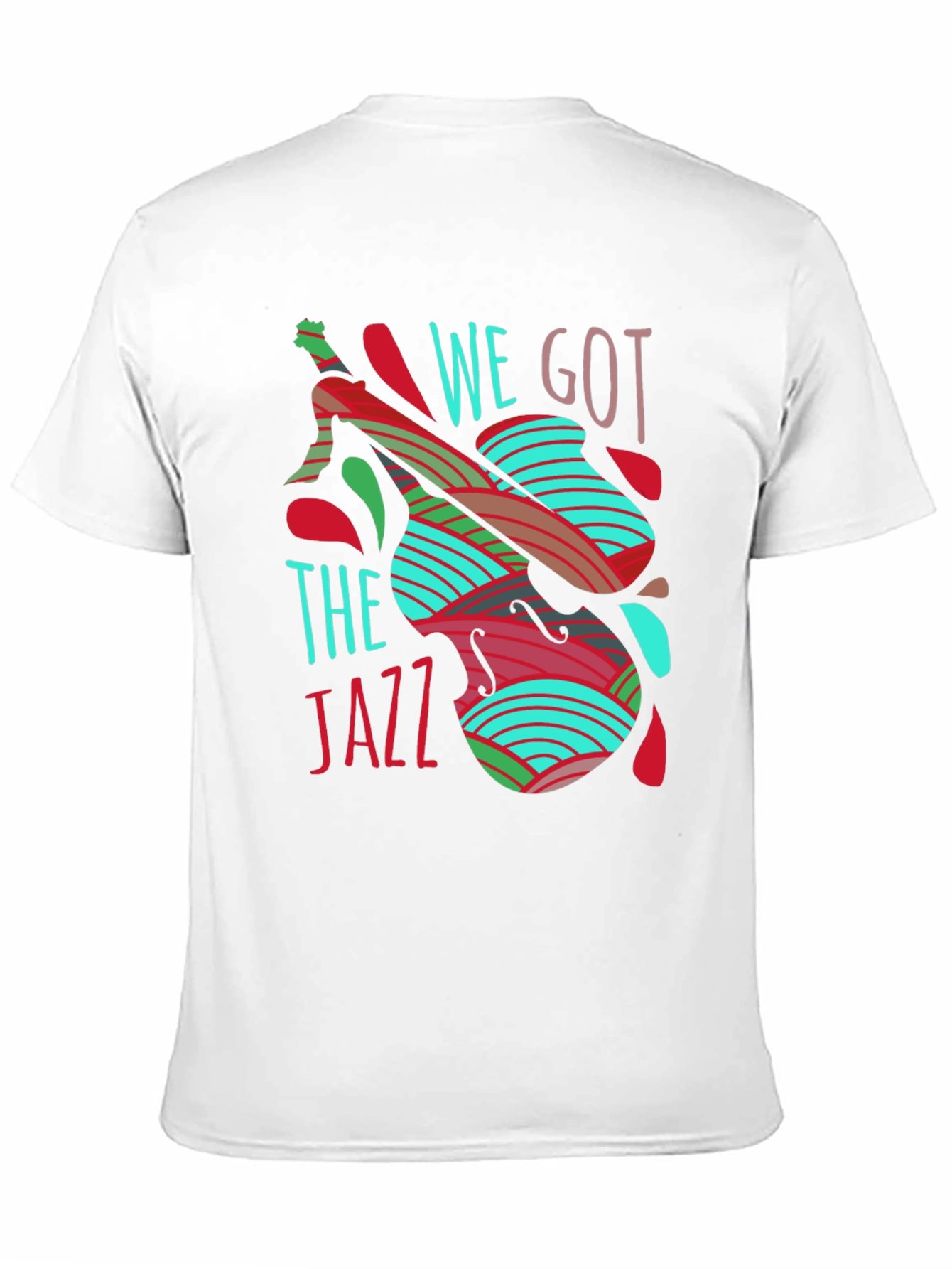 Black We Got The Jazz T-Shirt - Unique Music Tee view 11