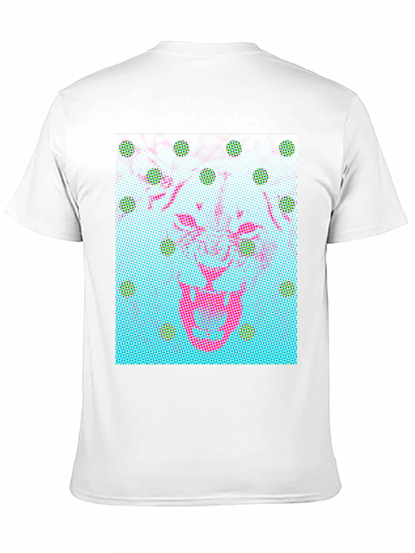 Black Abstract Graphic Print Crew Neck T-Shirt view 11