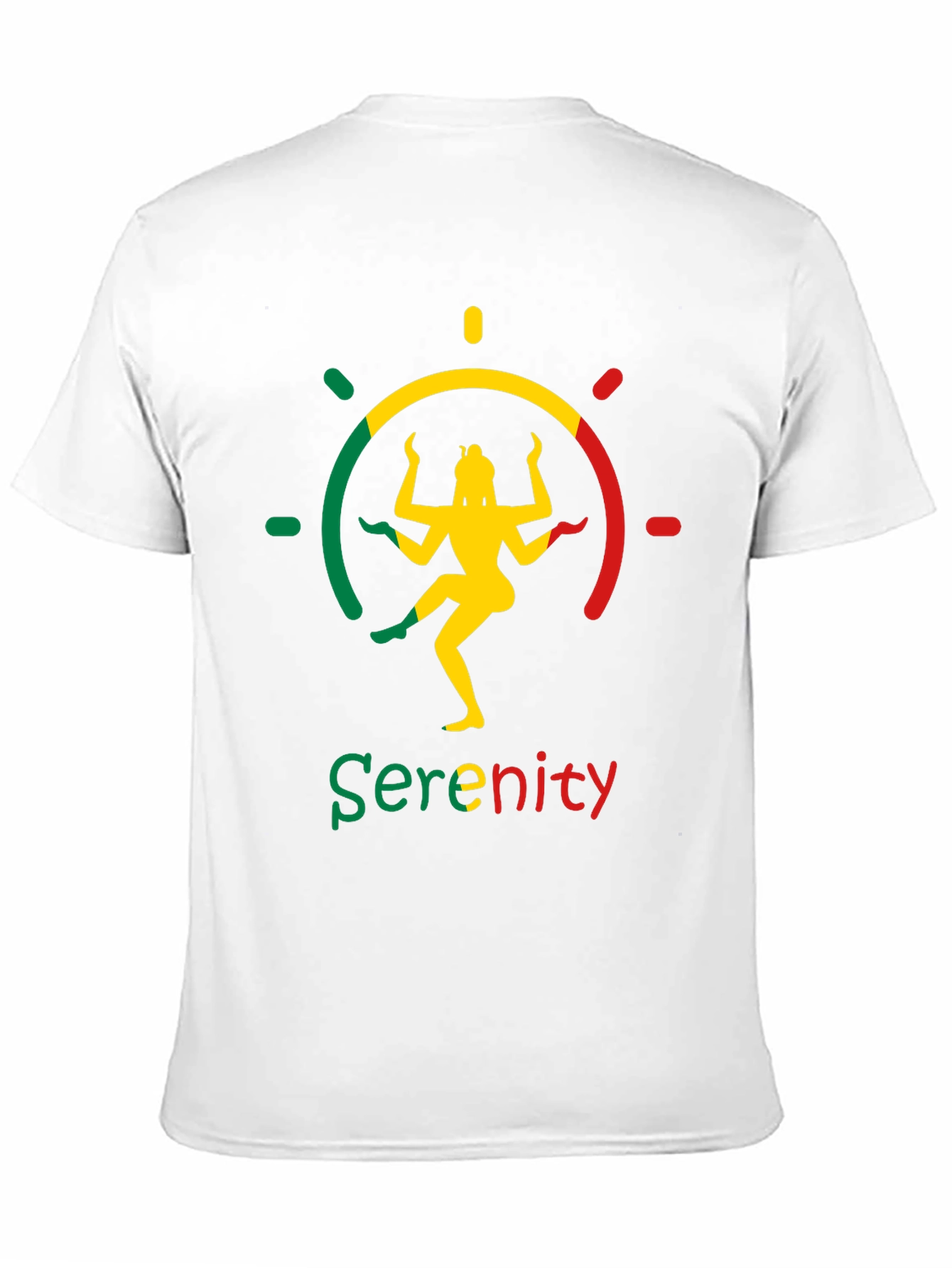Black Serenity Dance Graphic T-Shirt view 11