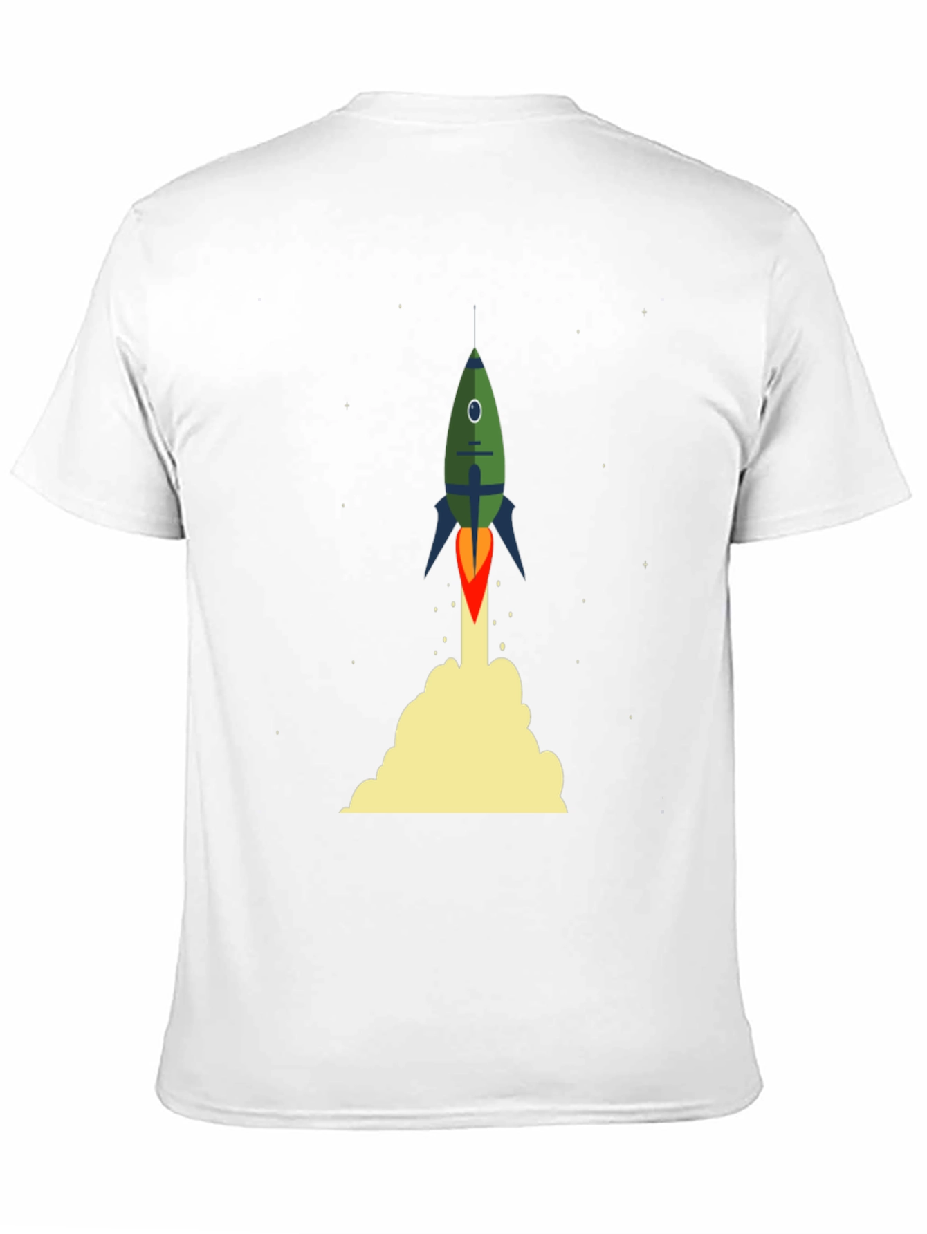Black Rocket Launch Black T-Shirt - Space Adventure view 11