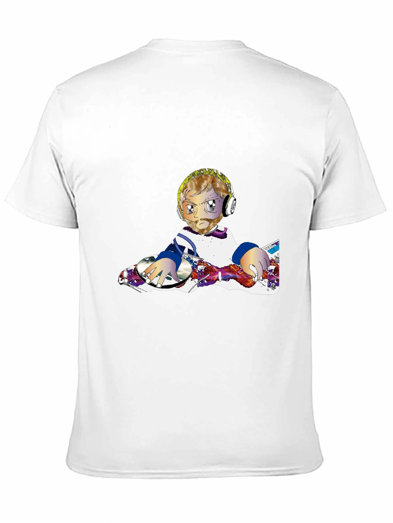 DJ Anime Graphic T-Shirt - 11