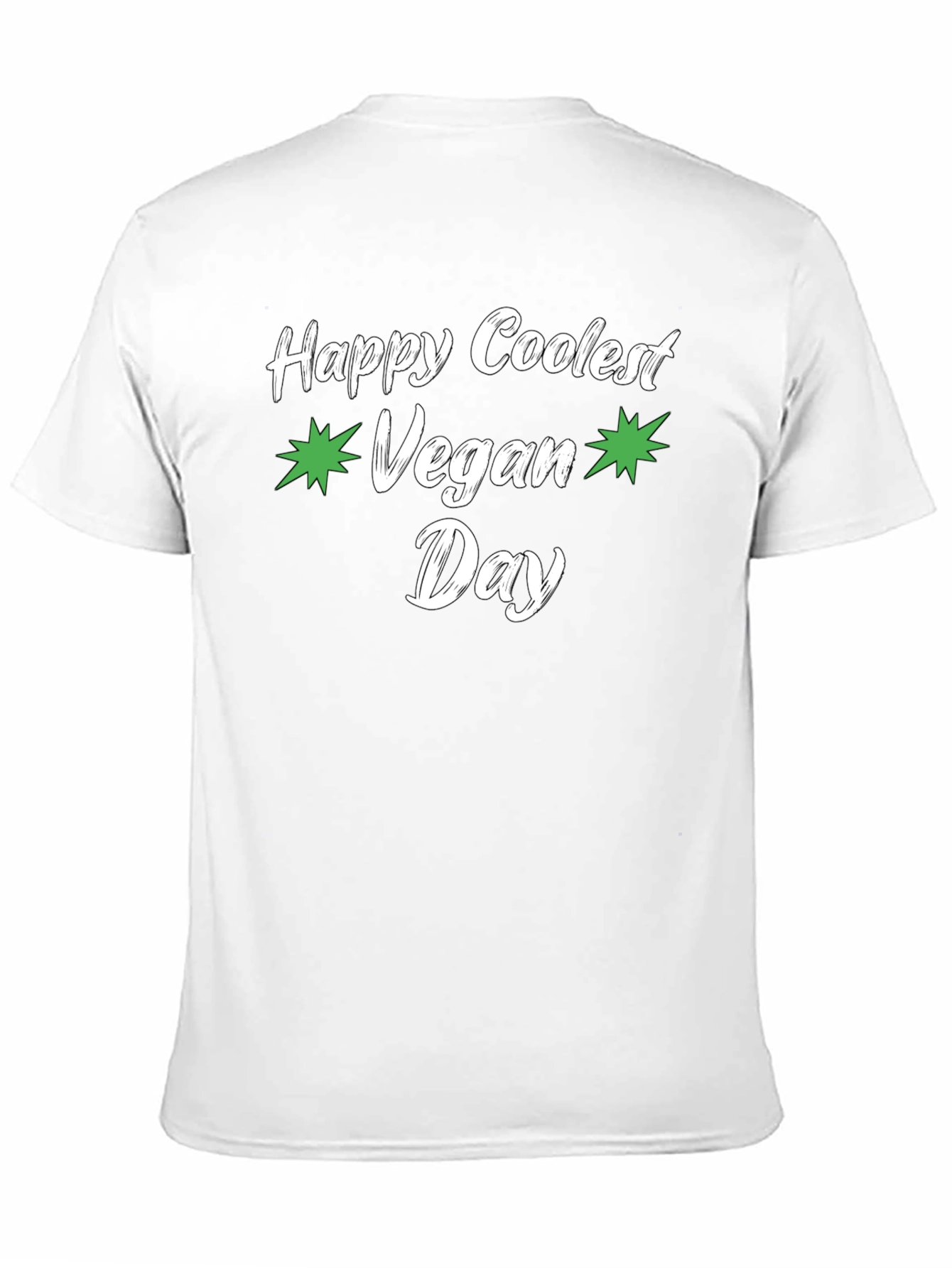 Happy Coolest Vegan Day T-Shirt - 11