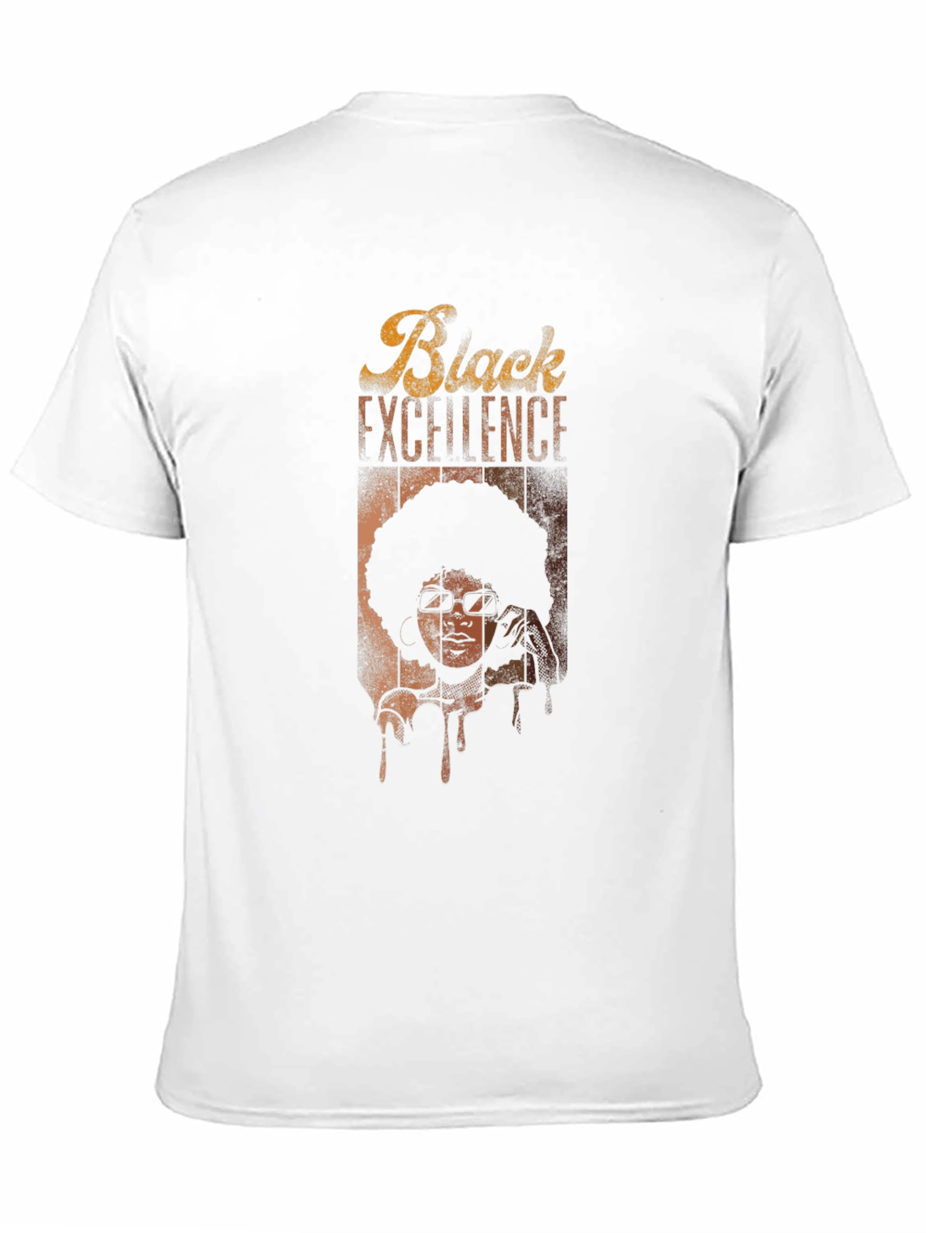 Black Black Excellence Graphic T-Shirt view 11