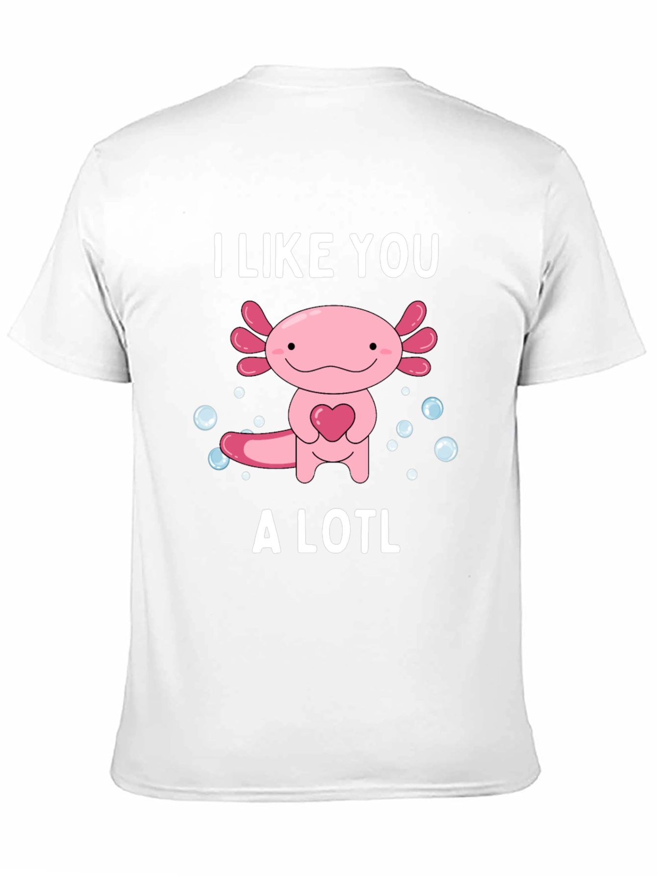 Black I Like You A Lotl Black T-Shirt view 11