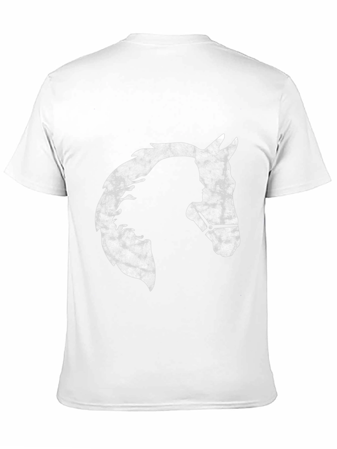 Black Horse & Rider Graphic Tee - Equestrian Style Shirt view 11