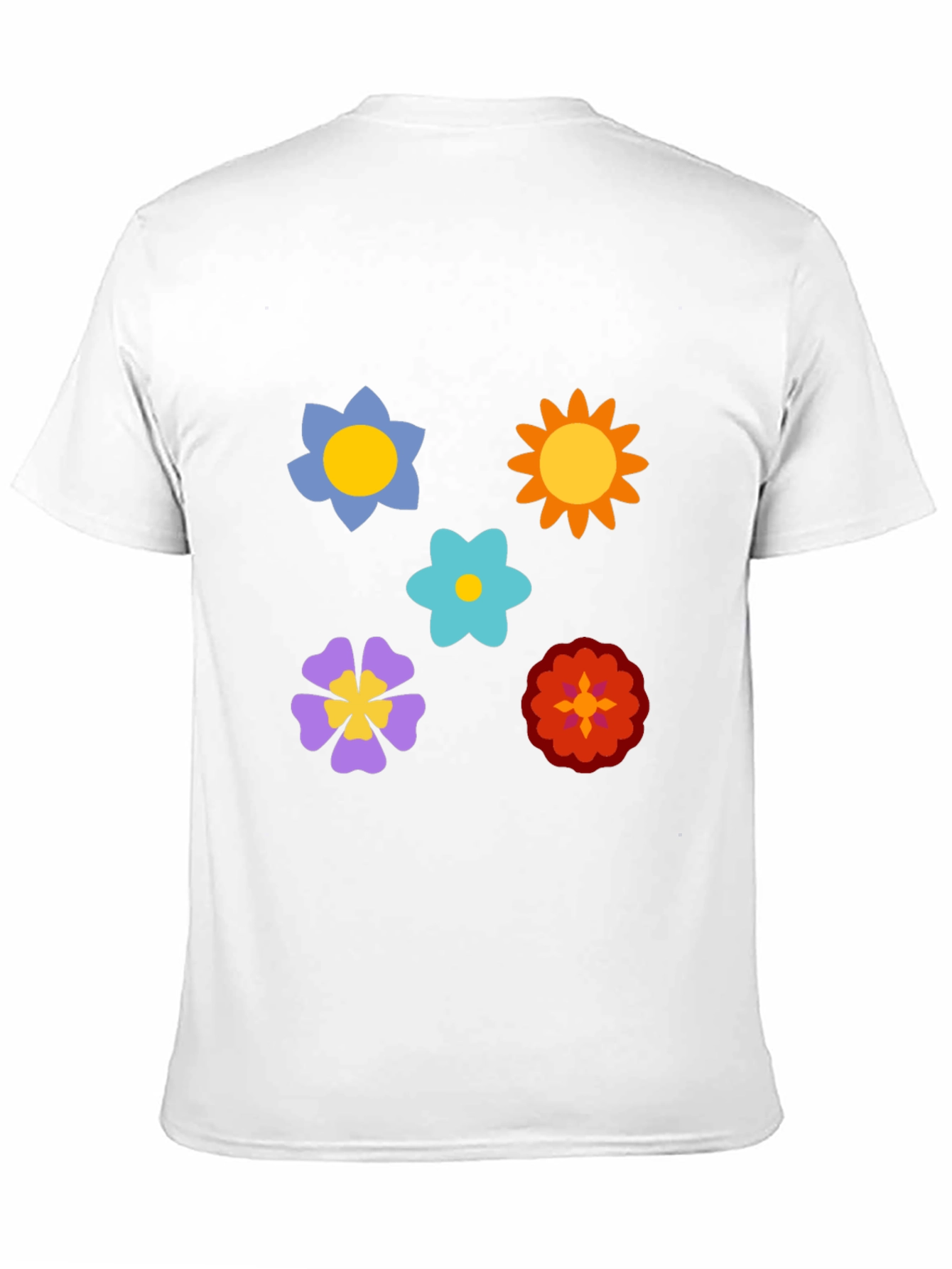 Black Floral Graphic Print T-Shirt view 11