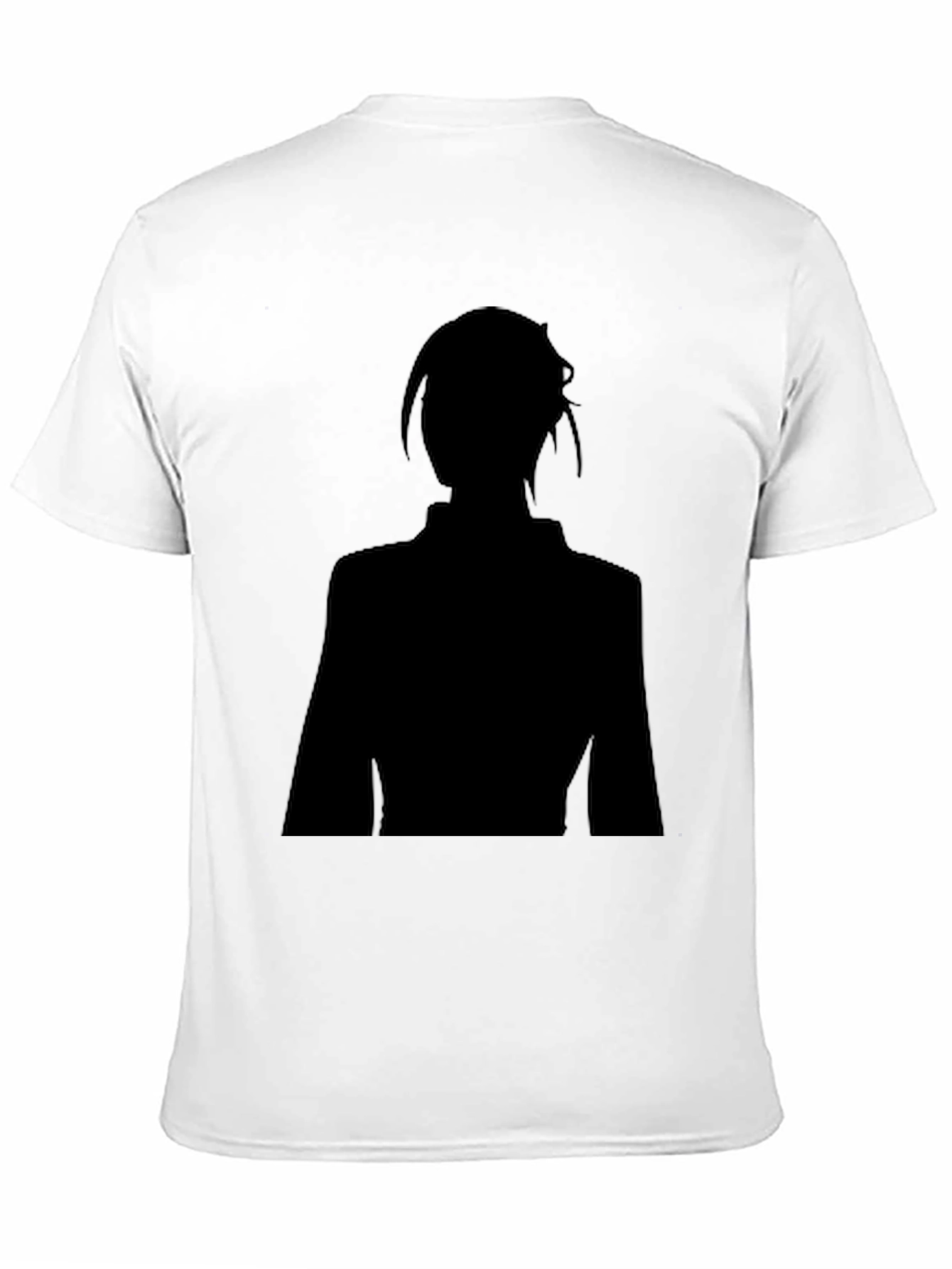 Black Silhouette Graphic Black T-Shirt view 11