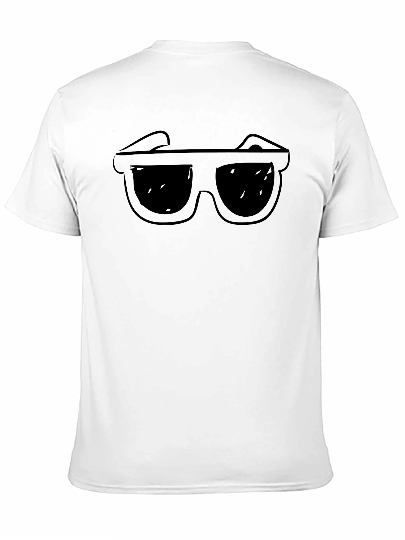 Black Cool Shades Graphic T-Shirt - Classic Black view 11