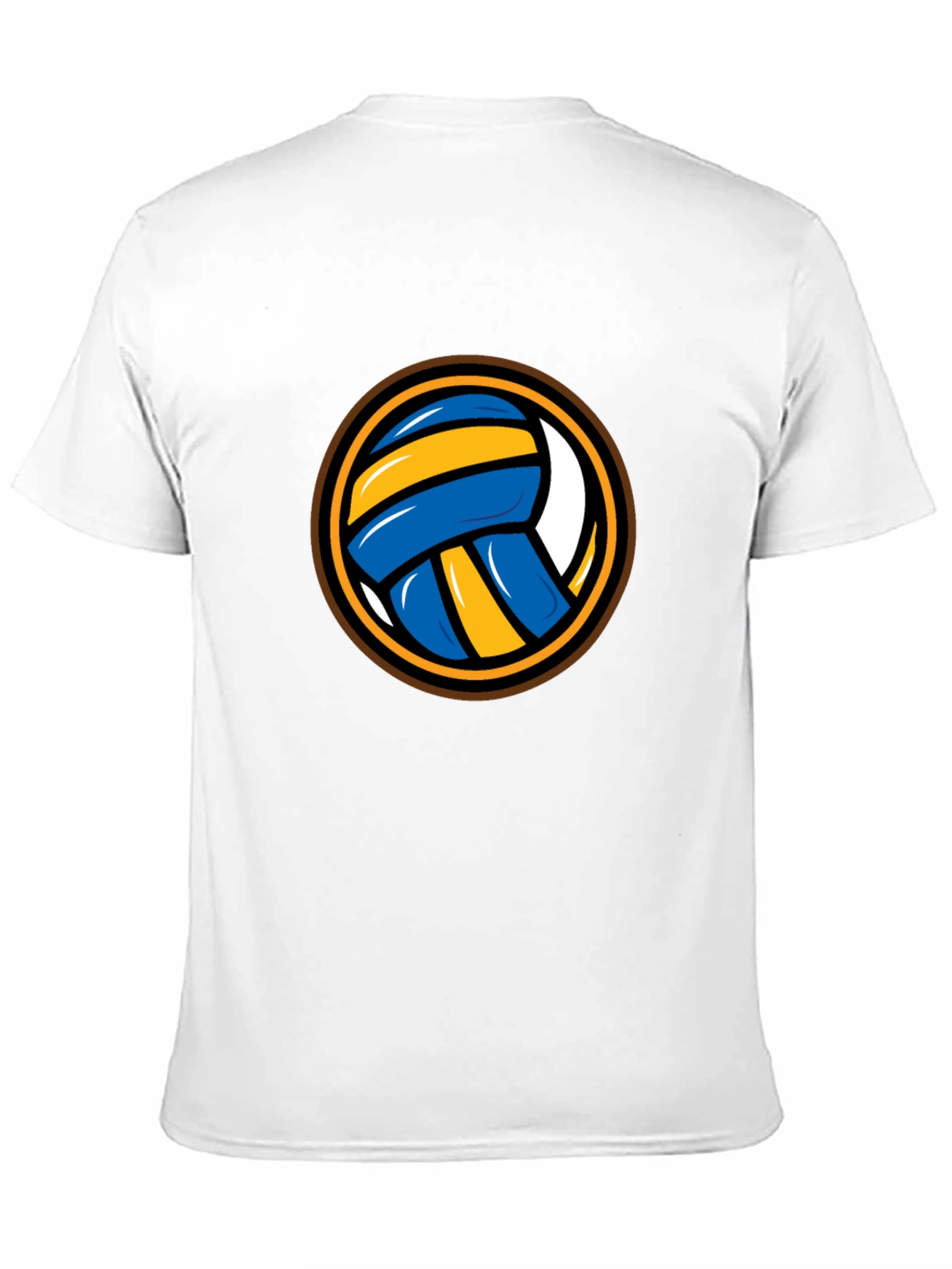 Volleyball Graphic Tee - Sporty Black T-Shirt - 11