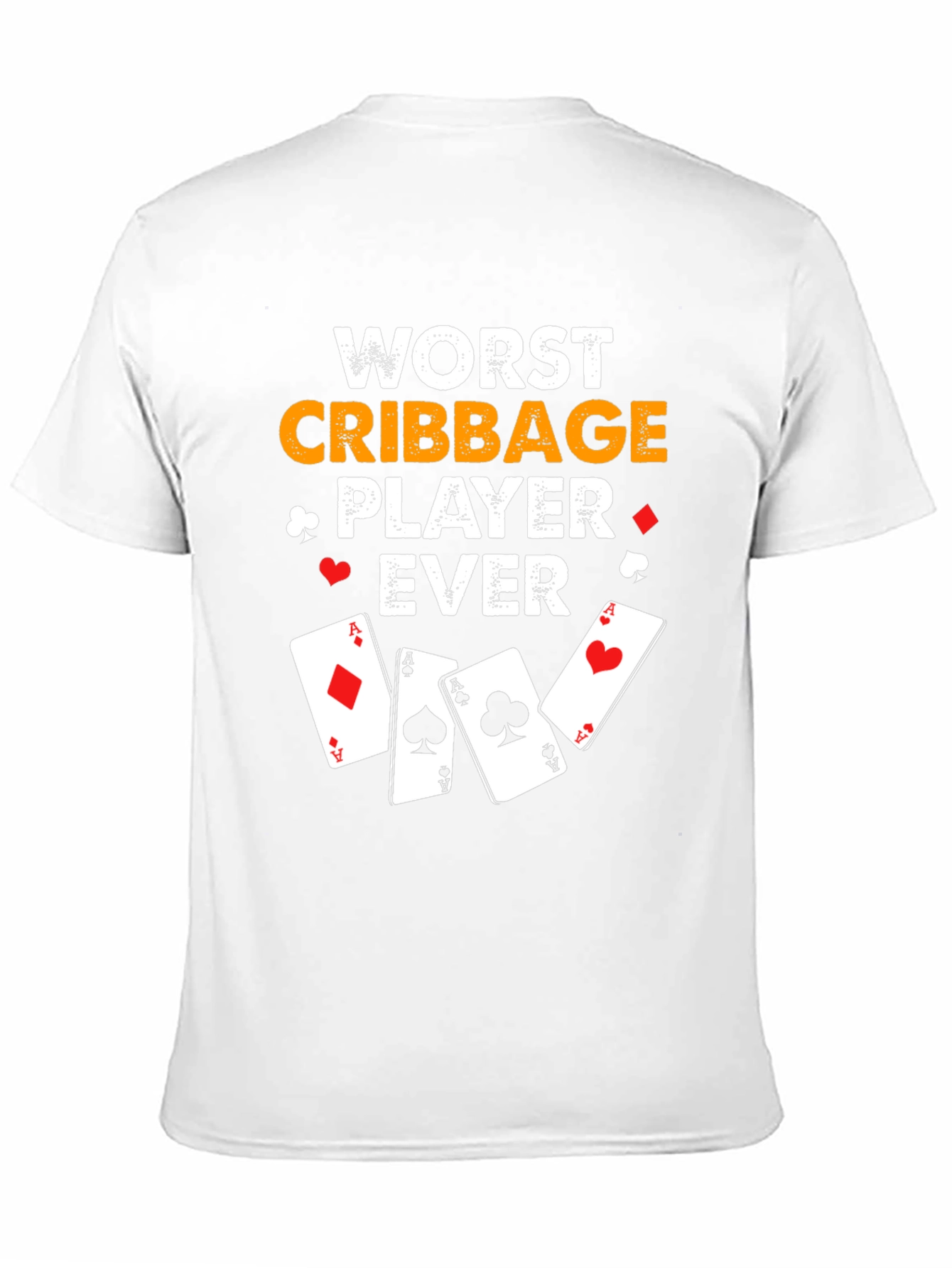 Black Worst Cribbage Player Ever T-Shirt view 11
