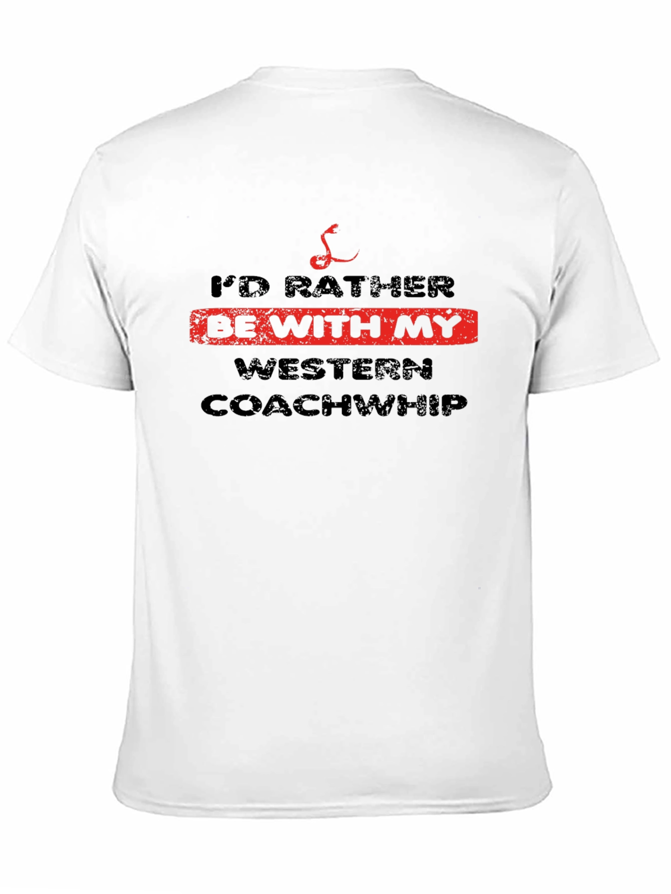 Black Western Coachwhip Graphic Tee view 11