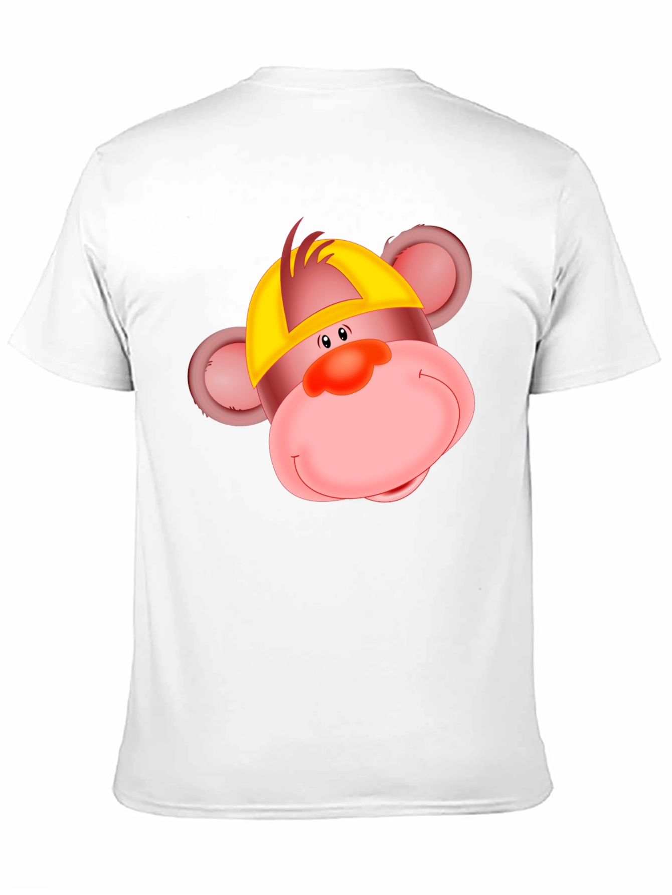 Black Funny Monkey Graphic Tee - Quirky Cartoon T-Shirt view 11