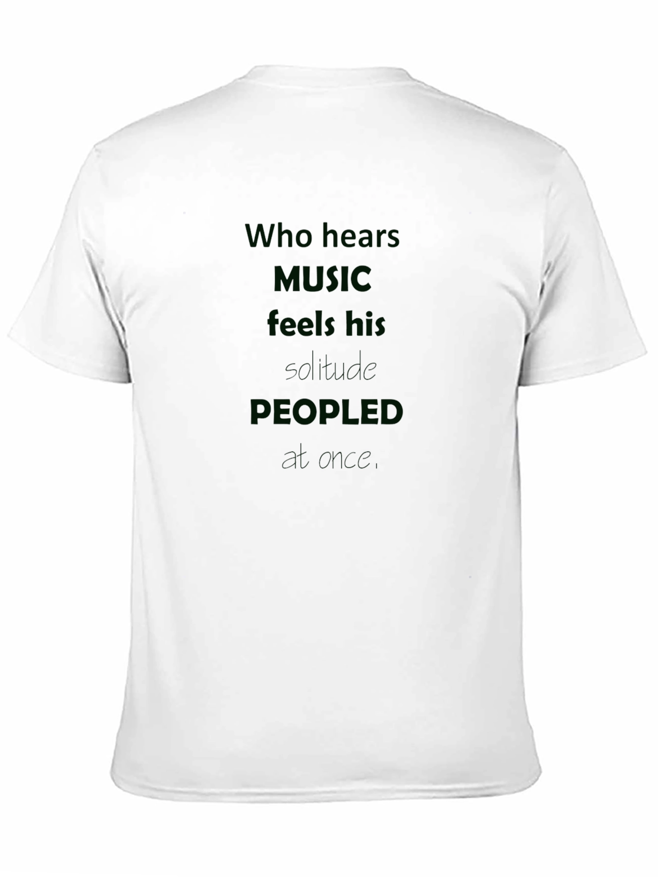 Black Music Lover T-Shirt: Who Hears Music view 11