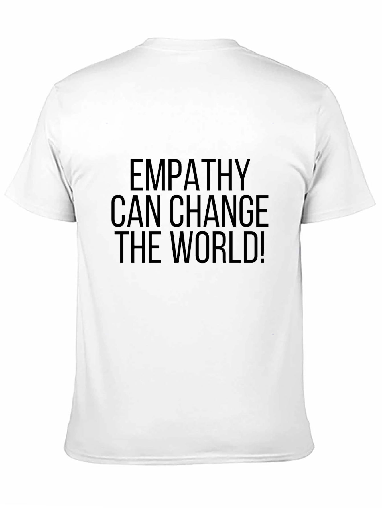 Black Empathy Change the World Black Tee view 11