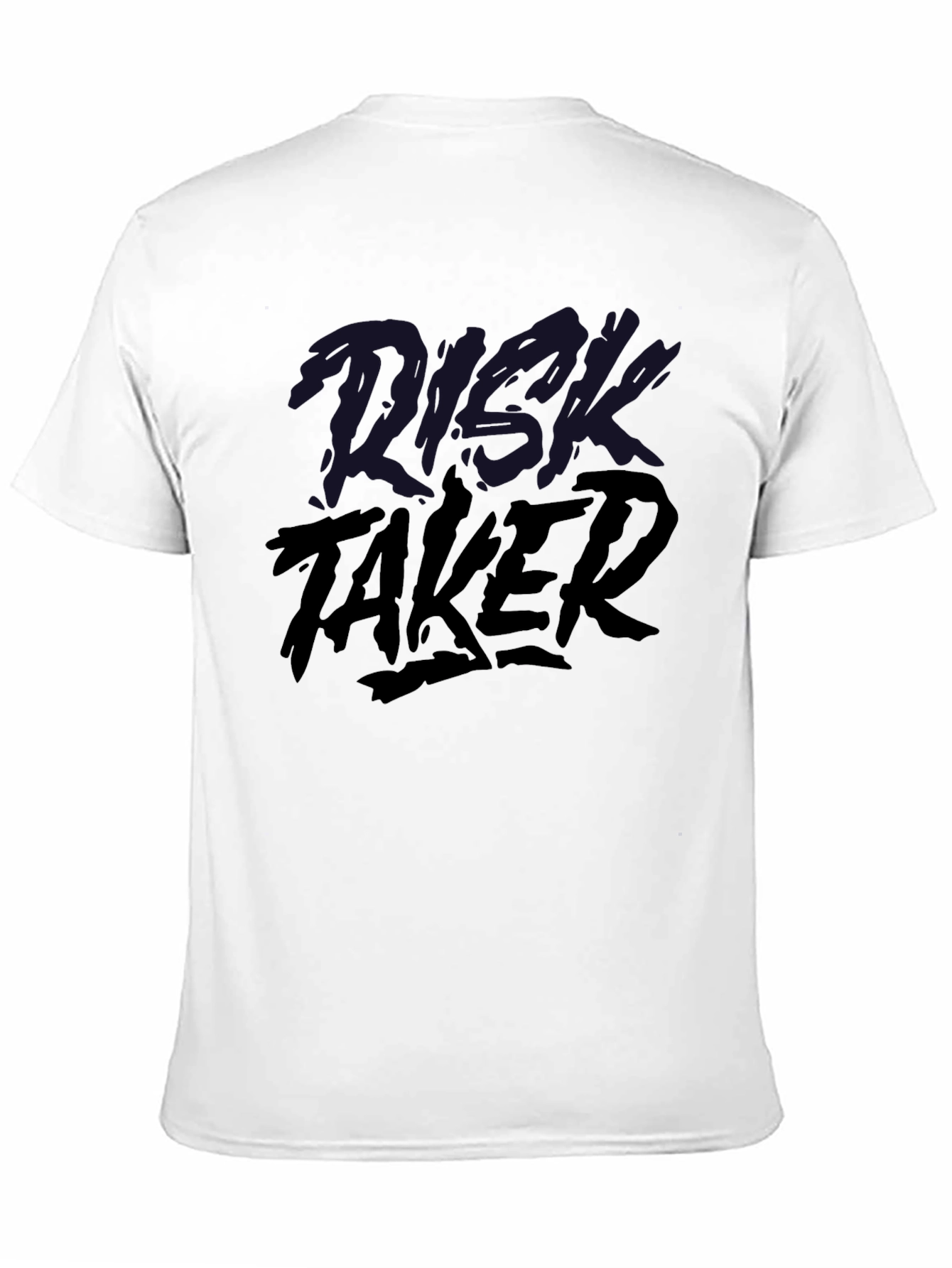 Black Risk Taker Black Graphic Tee view 11