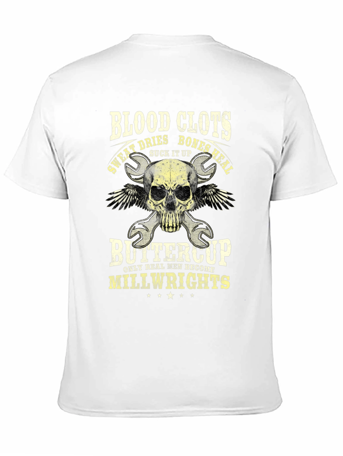 Blood Clots Bones Heal Millwright T-Shirt - 11