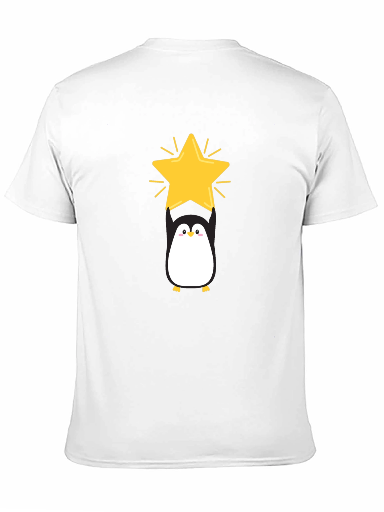 Black Penguin Star Black T-Shirt view 11