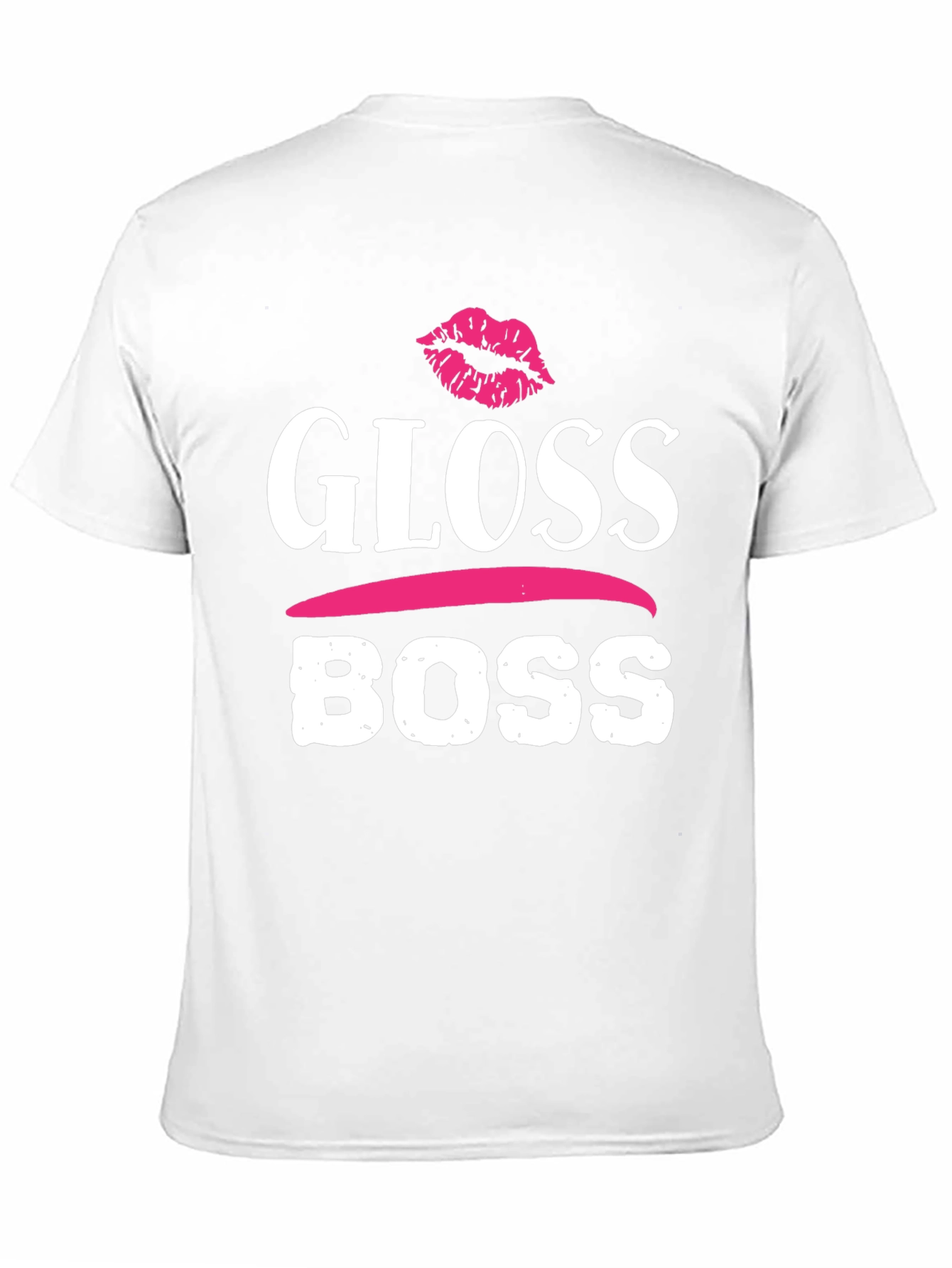 Black Gloss Boss Graphic Tee - Black Cotton T-Shirt view 11