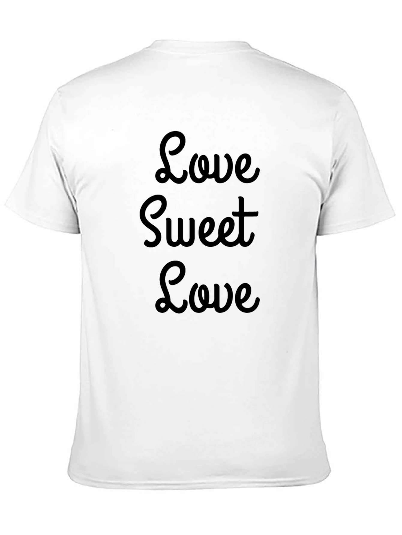 Black Love Sweet Love Black T-Shirt view 11
