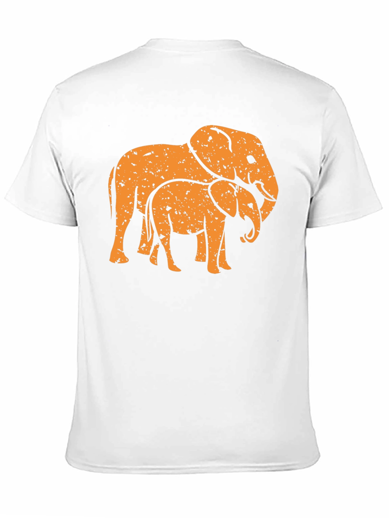 Black Elephant Family Black Graphic Tee view 11