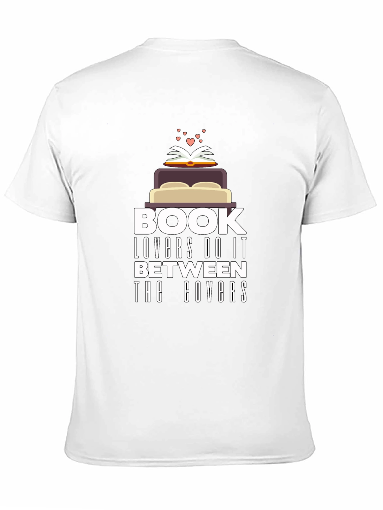 Black Book Lovers Between the Covers Graphic T-Shirt view 11