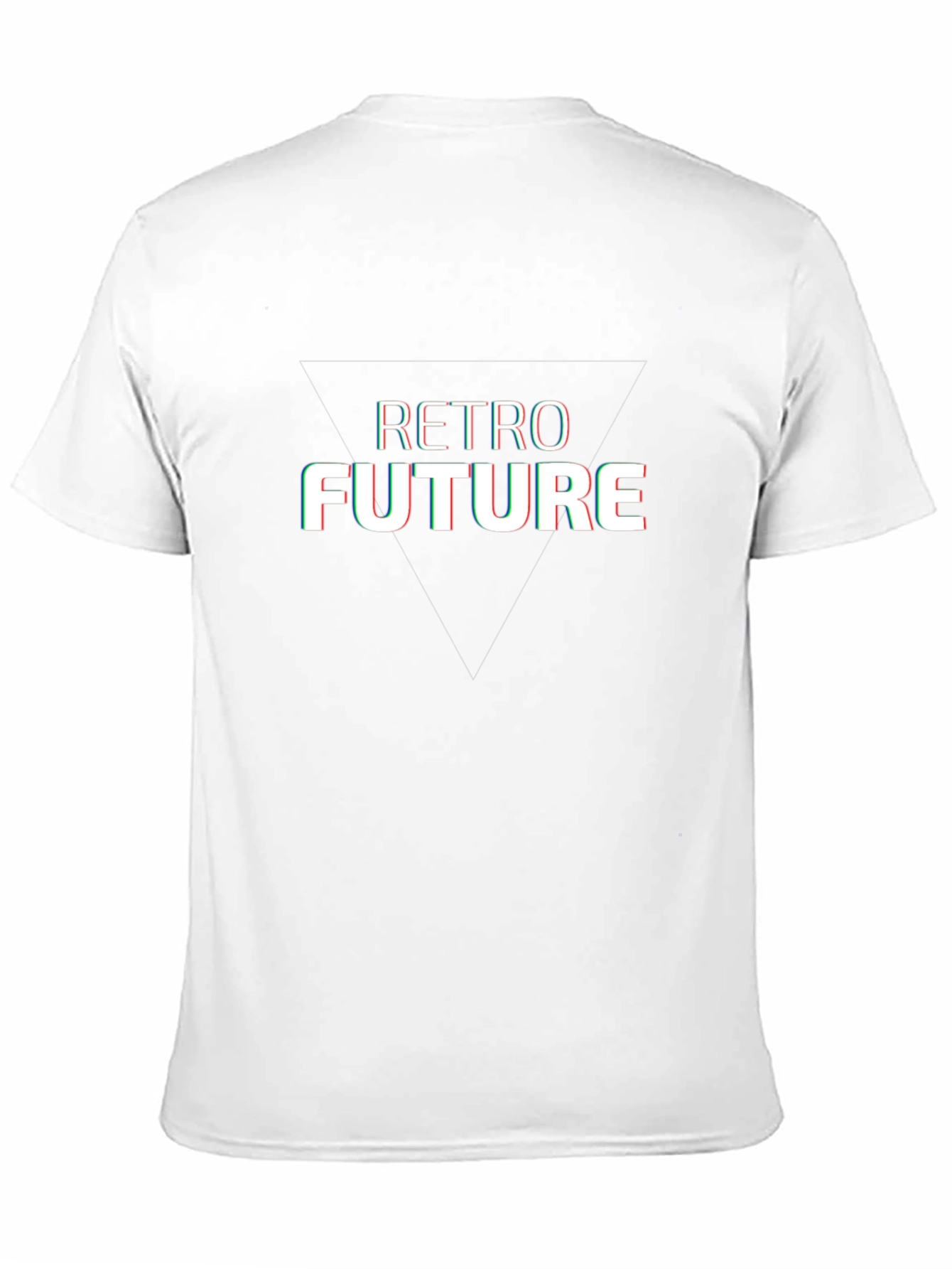 Black Retro Future Graphic Tee - Black Cotton Blend Shirt view 11