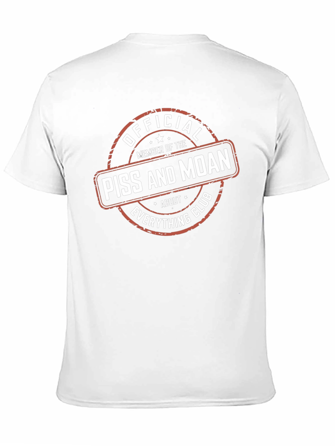 Black Official Piss and Moan Club T-Shirt view 11