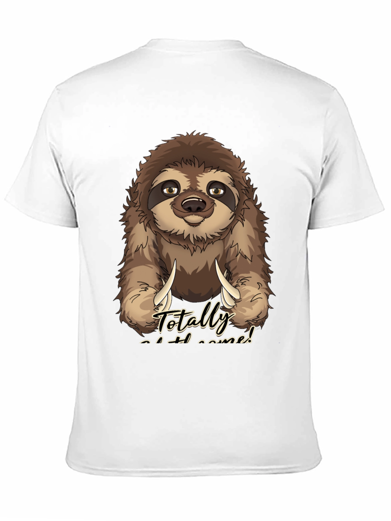 Black Sloth 'Totally Slothsome' Graphic Tee view 11
