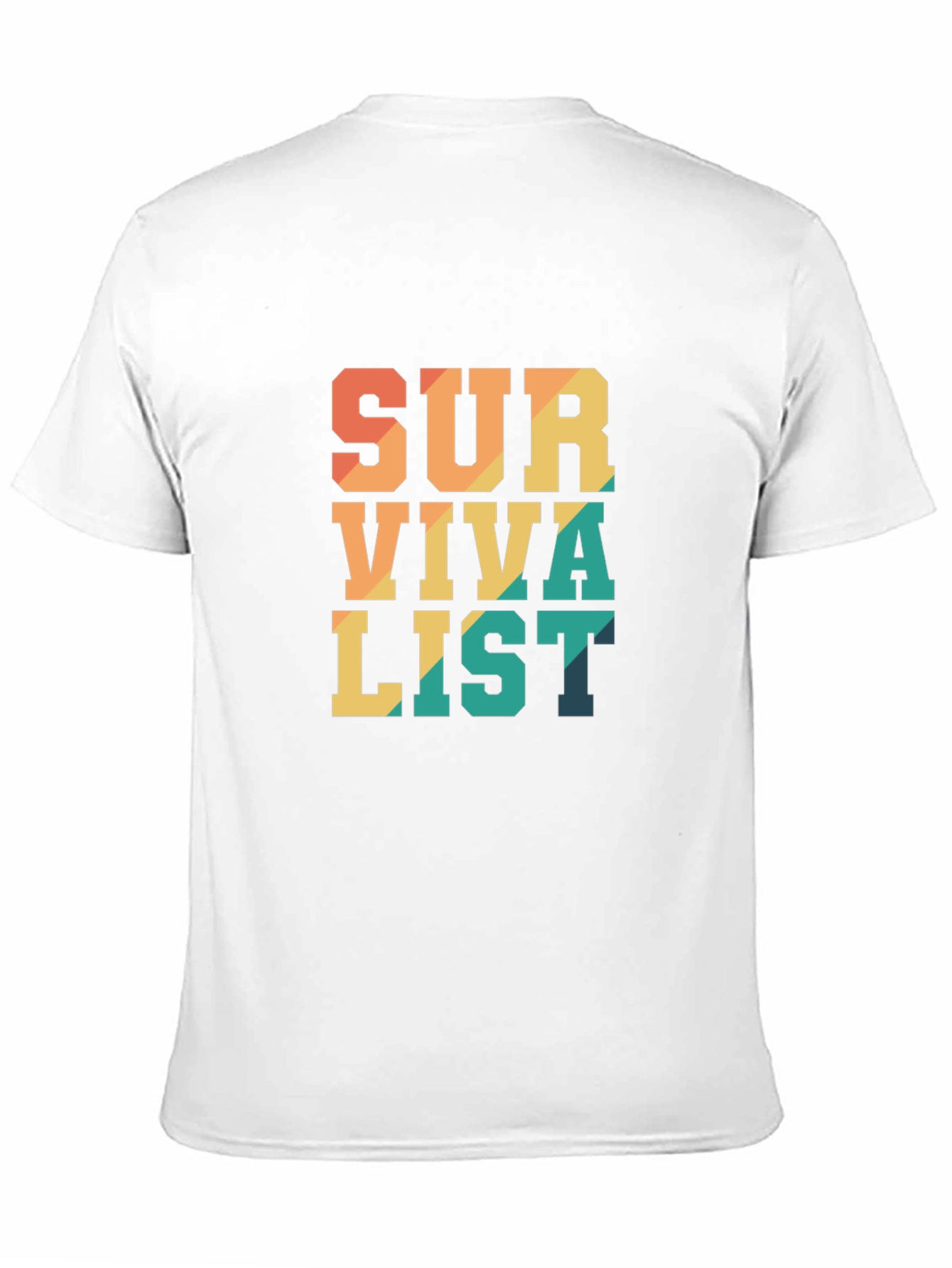 Black Survivalist Graphic Tee - Black view 11