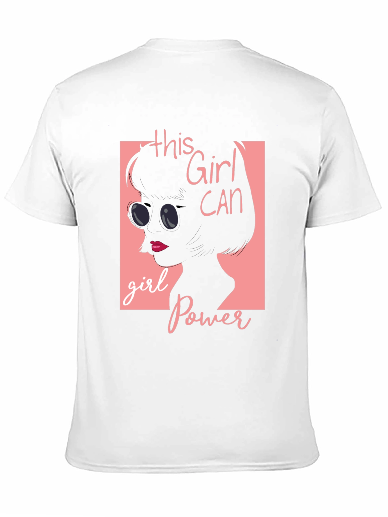 Black Girl Power Graphic Tee - This Girl Can T-Shirt view 11