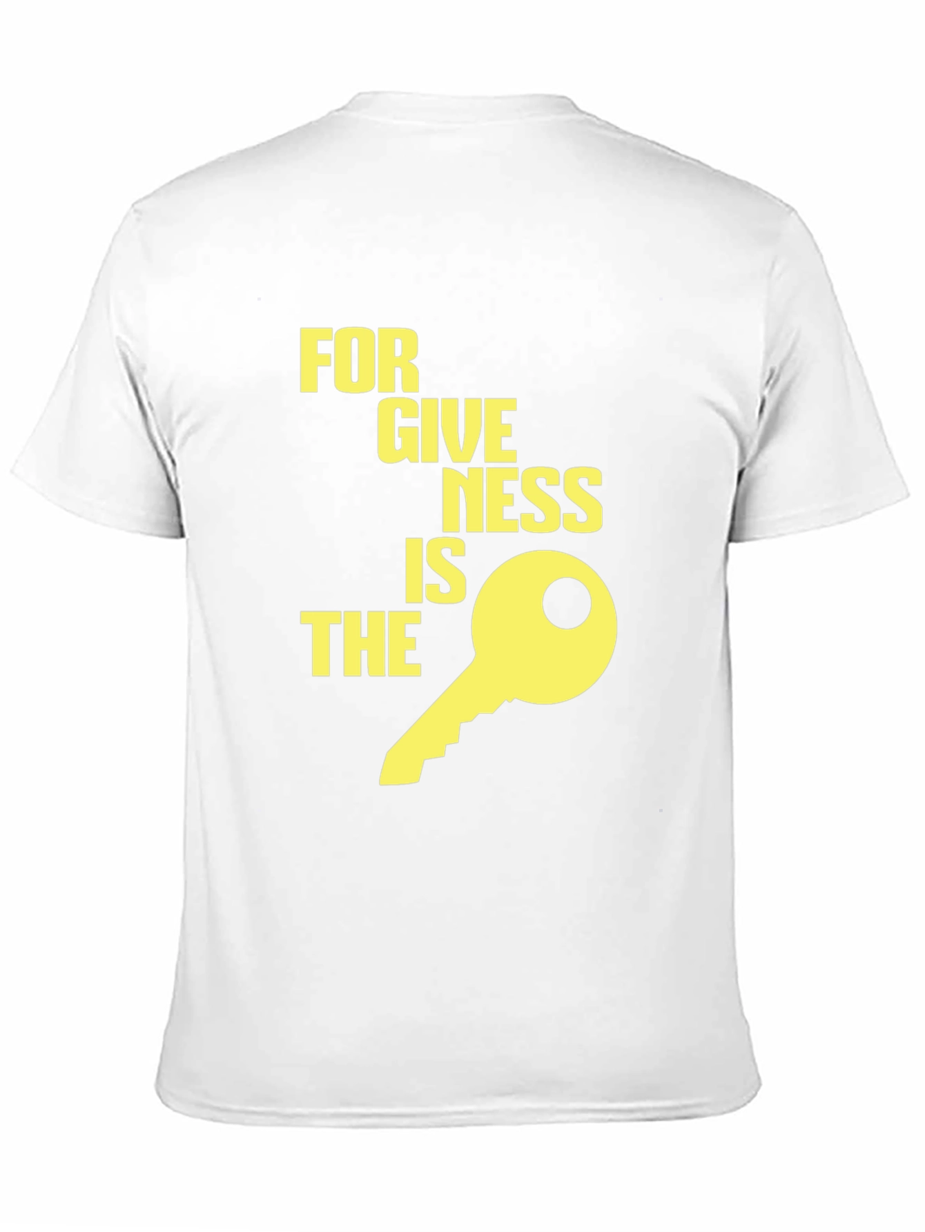 Black Forgiveness is the Key Graphic Tee - Black view 11