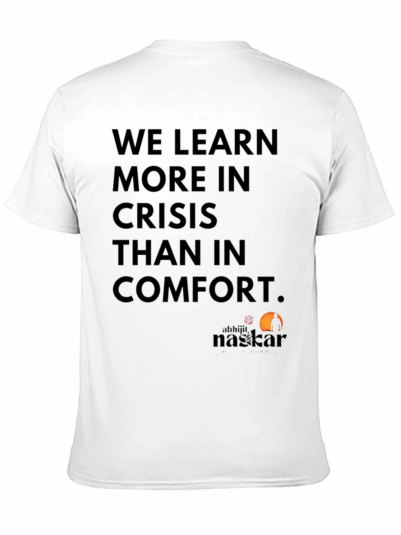 Black Crisis Comfort T-Shirt - Motivational Design view 11