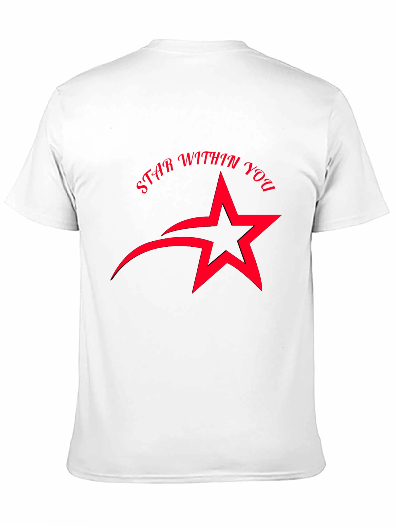 Black Star Within You Graphic Black T-Shirt view 11