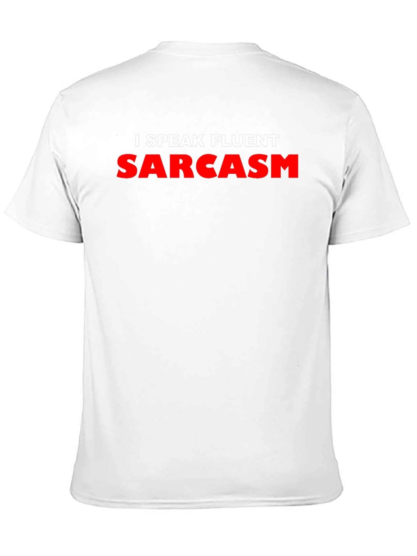 Black I Speak Fluent Sarcasm Graphic T-Shirt - Black view 11