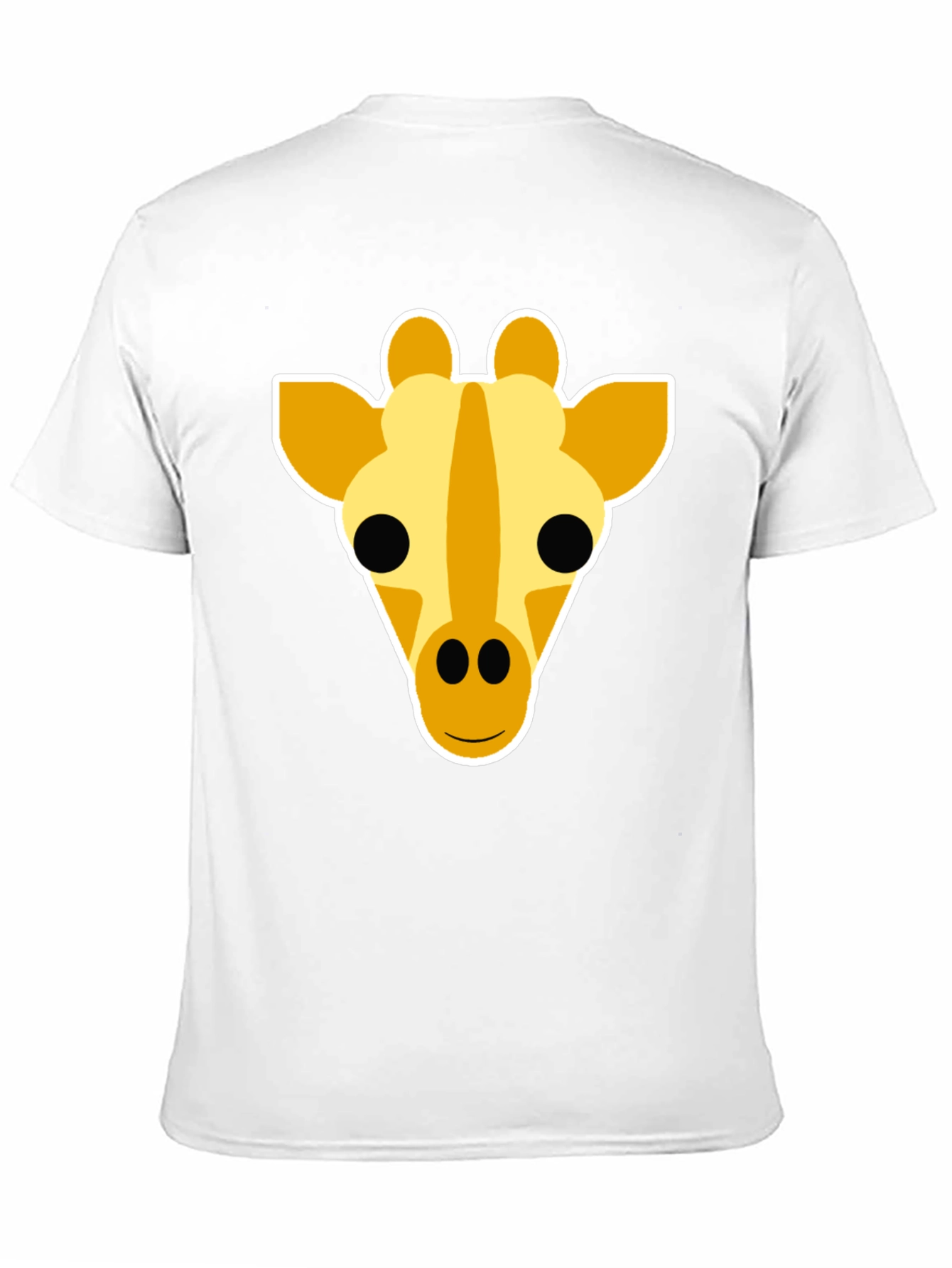 Black Giraffe Graphic Tee - Black Cotton T-Shirt view 11