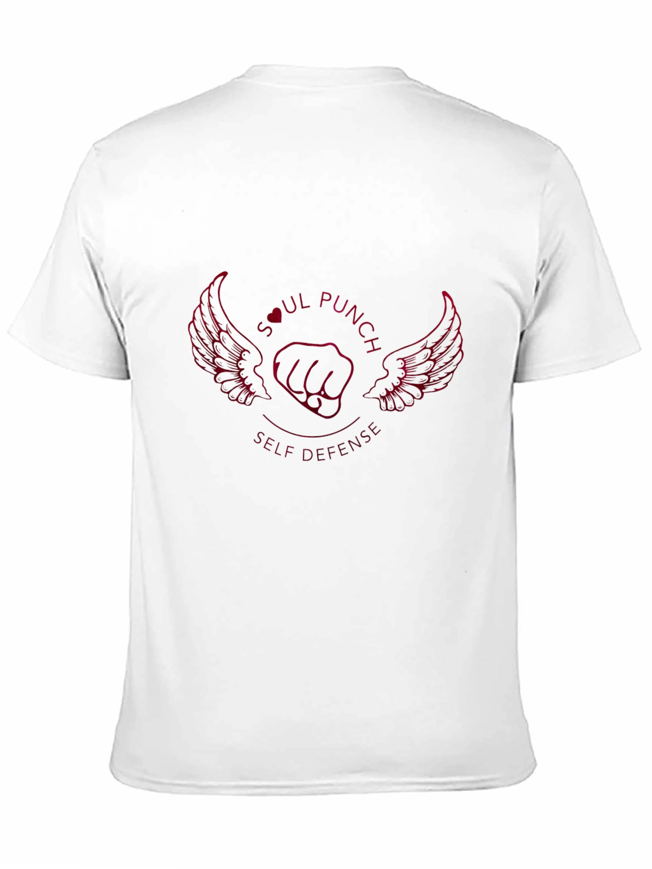 Black Soul Punch Self Defense Black T-Shirt view 11