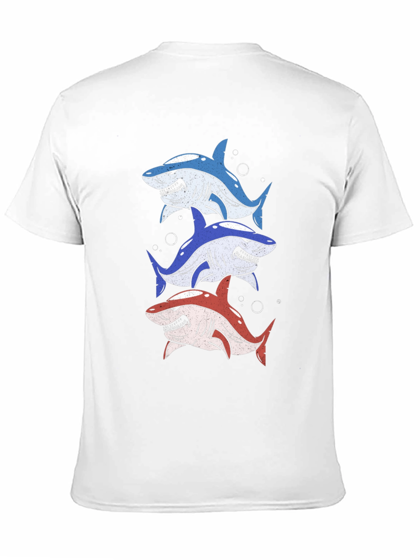 Black Shark Stack Graphic Tee - Black view 11