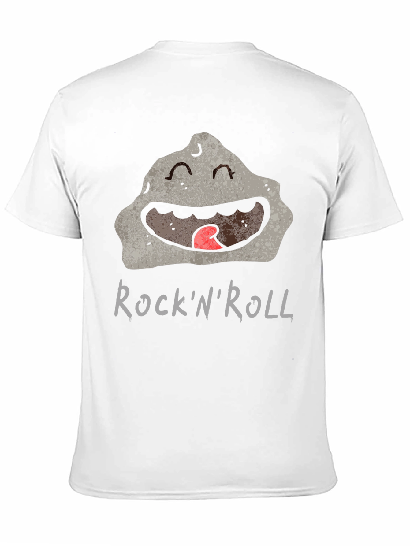 Black Rock'n'Roll Cartoon Rock Graphic Tee view 11