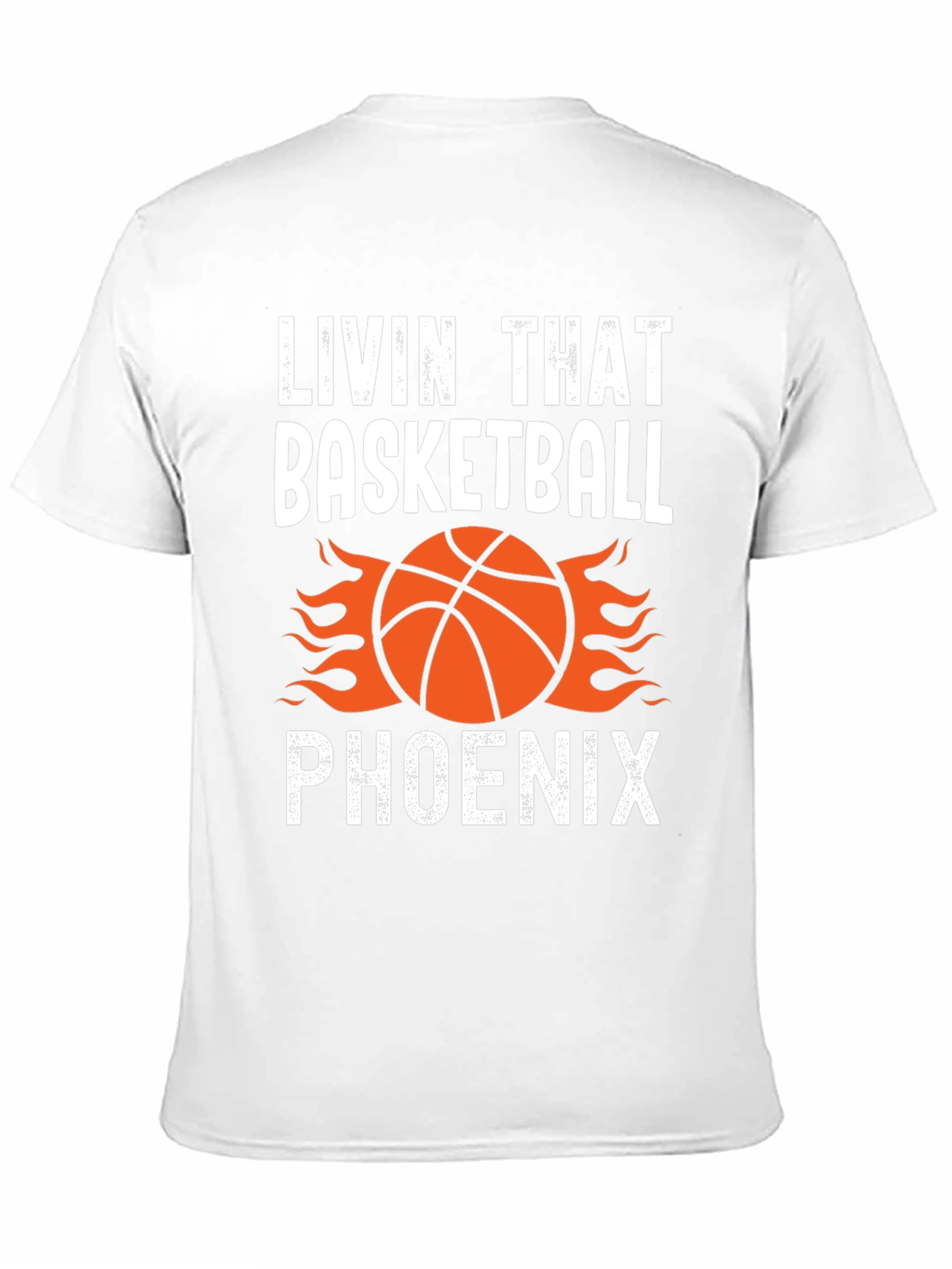 Black Livin' That Basketball Phoenix Graphic Tee view 11